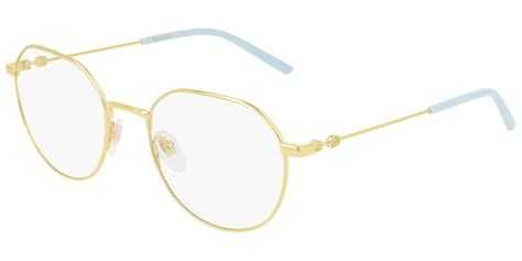 Gucci™ GG0684O 004 51 Gold Eyeglasses 